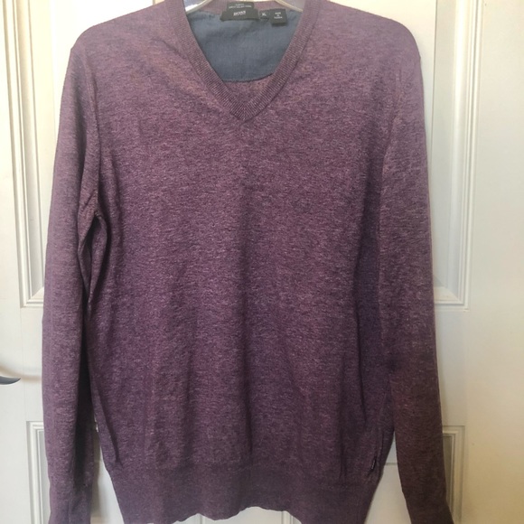 Boss Men's Longsleeves Sweater Fitted XL - Picture 2 of 7